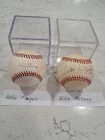 Willie McCovey and Willie Stargell signed baseball set. No COA. **Estate Sale**