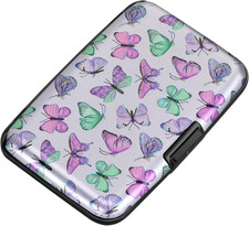 Mini RFID Aluminum Wallet Credit Cards Holder Business Card Case Metal ID Case f