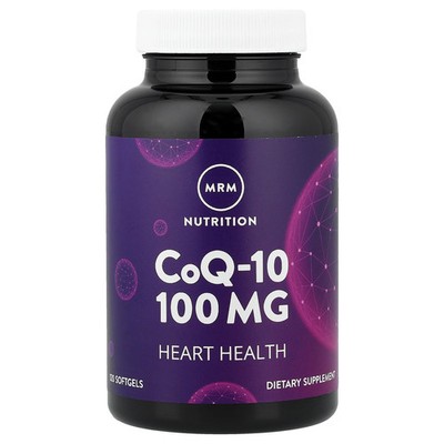 MRM CoQ-10 100 mg 120 Softgels GMP Quality Assured