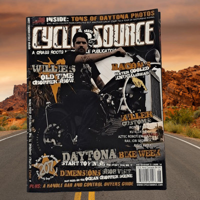 Cycle Source Magazine June 2014 Daytona Bike Week Chopper Customs
