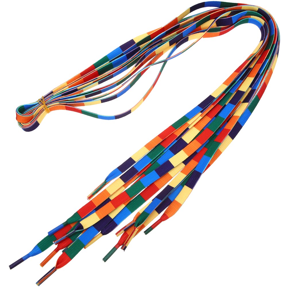 APL 3 Paia Lacci Arcobaleno Donna Filo Lacci Colorati