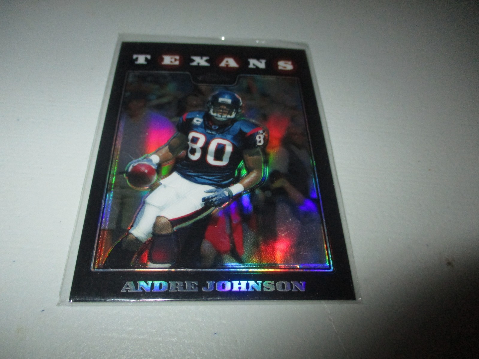 Andre Johnson 2008 Topps Chrome Refractor #TC77