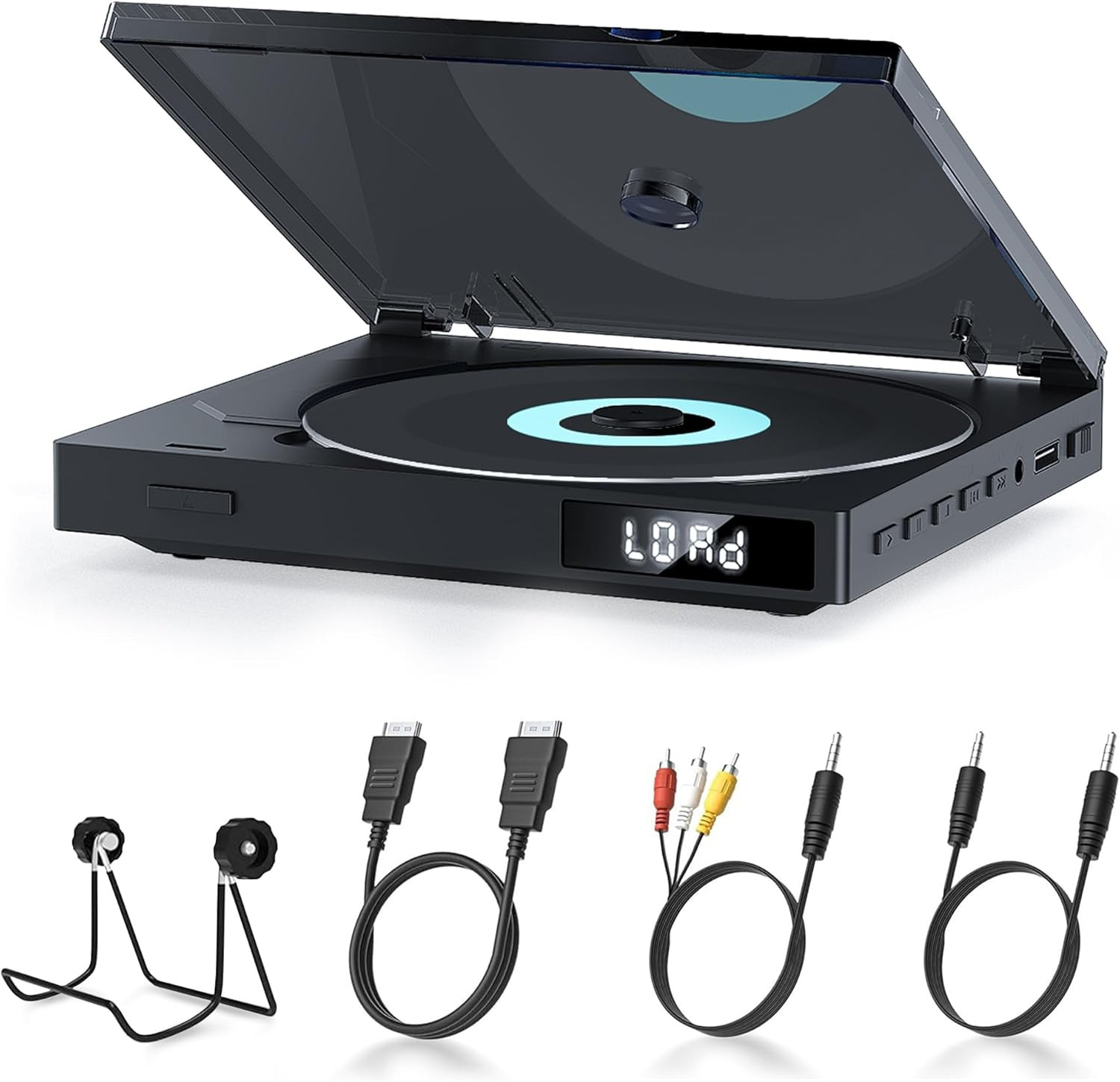 Lettore DVD Portatile HDMI 1080P Mini Design con Audio Hi-Fi