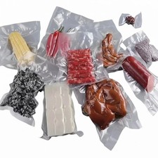 50pcs Vacuum Sealer Bags Poly/Nylon Food Storage Package For Chamber