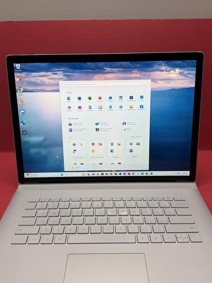 Microsoft Surface Book 3 1899 15” i7 1065G7 1.3GHz 10th 16GB RAM 256GB SSD Touch - Image 2 of 4