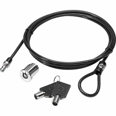 Cavo Antifurto Per Laptop E Dispositivi Elettronici, Acciaio 4 Mm, Lunghezza 2 M, Con Chiave