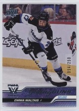 Emma Maltais (RC) 2024 UD PWHL 1st Edition Young Guns Deluxe /250 #59 Toronto
