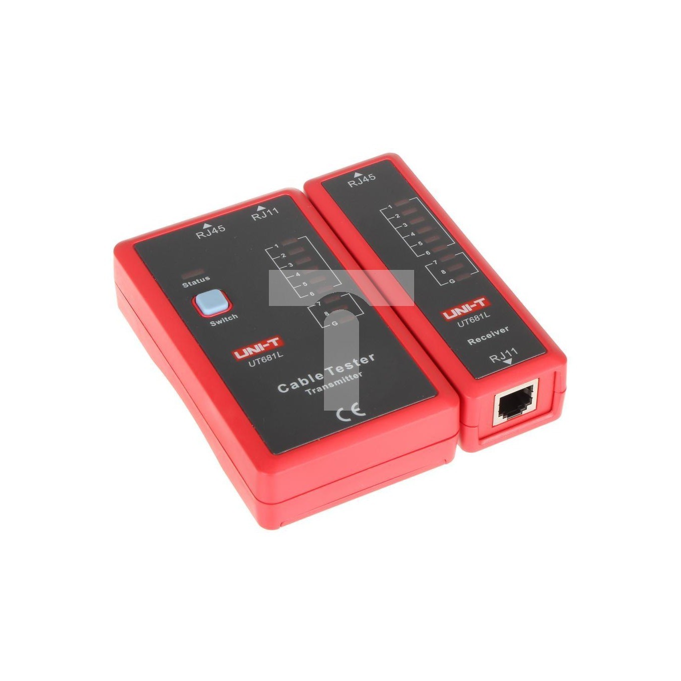 Uni-T Grau Multimeter, Tester Do Kabli Ut-681L (Kabeltester) - Bild 2