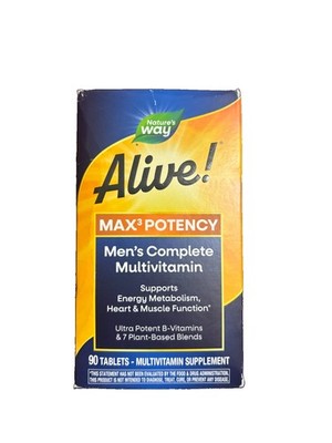 Nature's Way Alive!, Men's Multi, Vitamin & Mineral