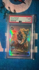 2024 Panini Donruss Justin Fields Dt-39 Downtown Prizm Chicago Bears