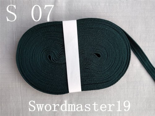 10 M #S 07 TÜRKIS GRÜN SEIDE TSUKA ITO für JAPANISCHES KATANA WAKIZASHI TANTO SCHWERT - Bild 3 von 7