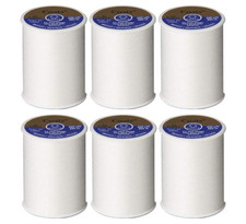 Hilo de coser multiusos Coats & Clark de doble trabajo 400 yardas cada uno (paquete de 6, 230A1)