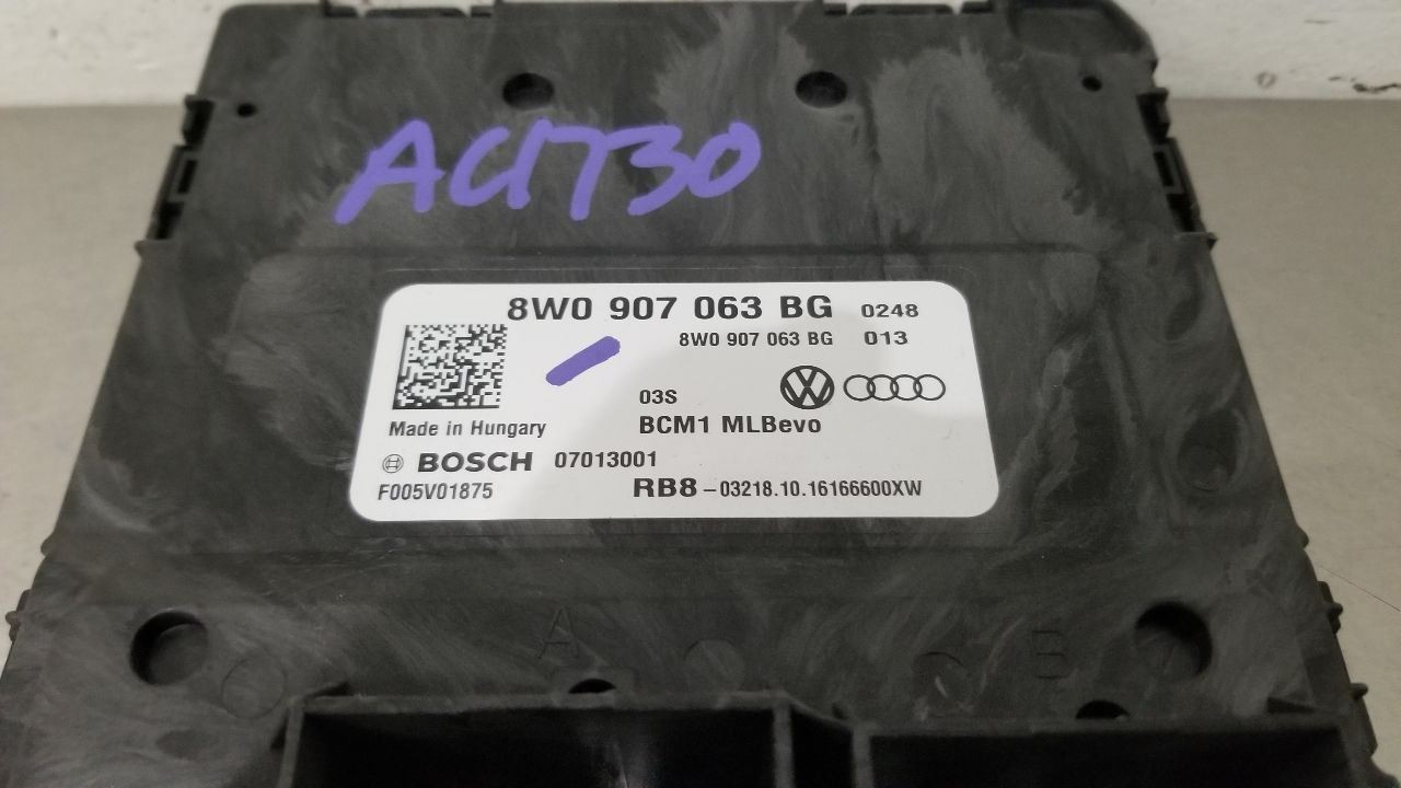 17 BENTLEY BENTAYGA PARK ASSIST CONTROL MODULE 8W0907063BG