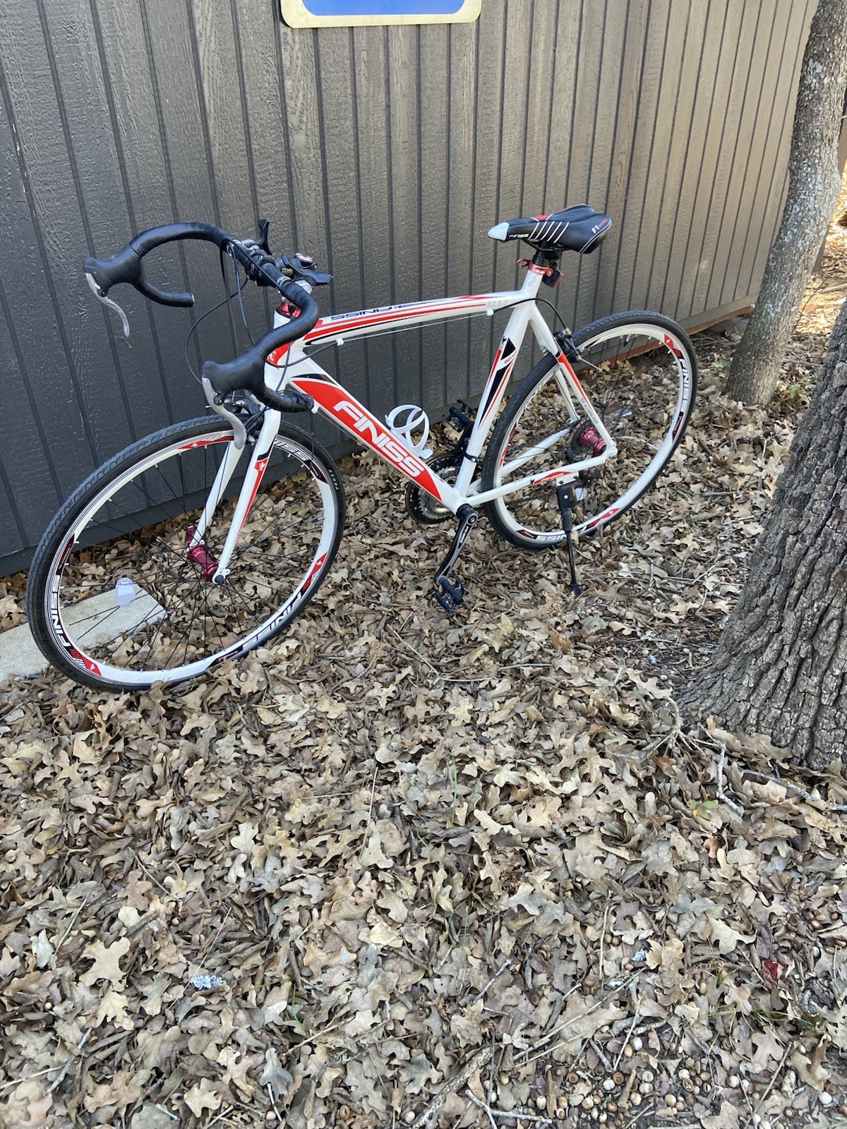 White/Red Merax Finiss RX 5.0 Road/Gravel/Cross/