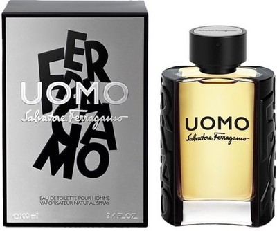 Salvatore Ferragamo Uomo E.D.T Men 100ml / 3.4 FlOz Perfume Original Box Man New