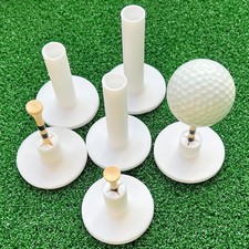 16-Piece Rubber Golf Tees for Mats,Driving Range Indoor Golf Simulator - Unive