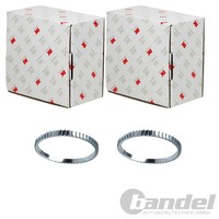 2X NK ABS-SENSORRINGE Vorne Passend FÜR CitroËN Jumper Fiat Ducato Peugeot