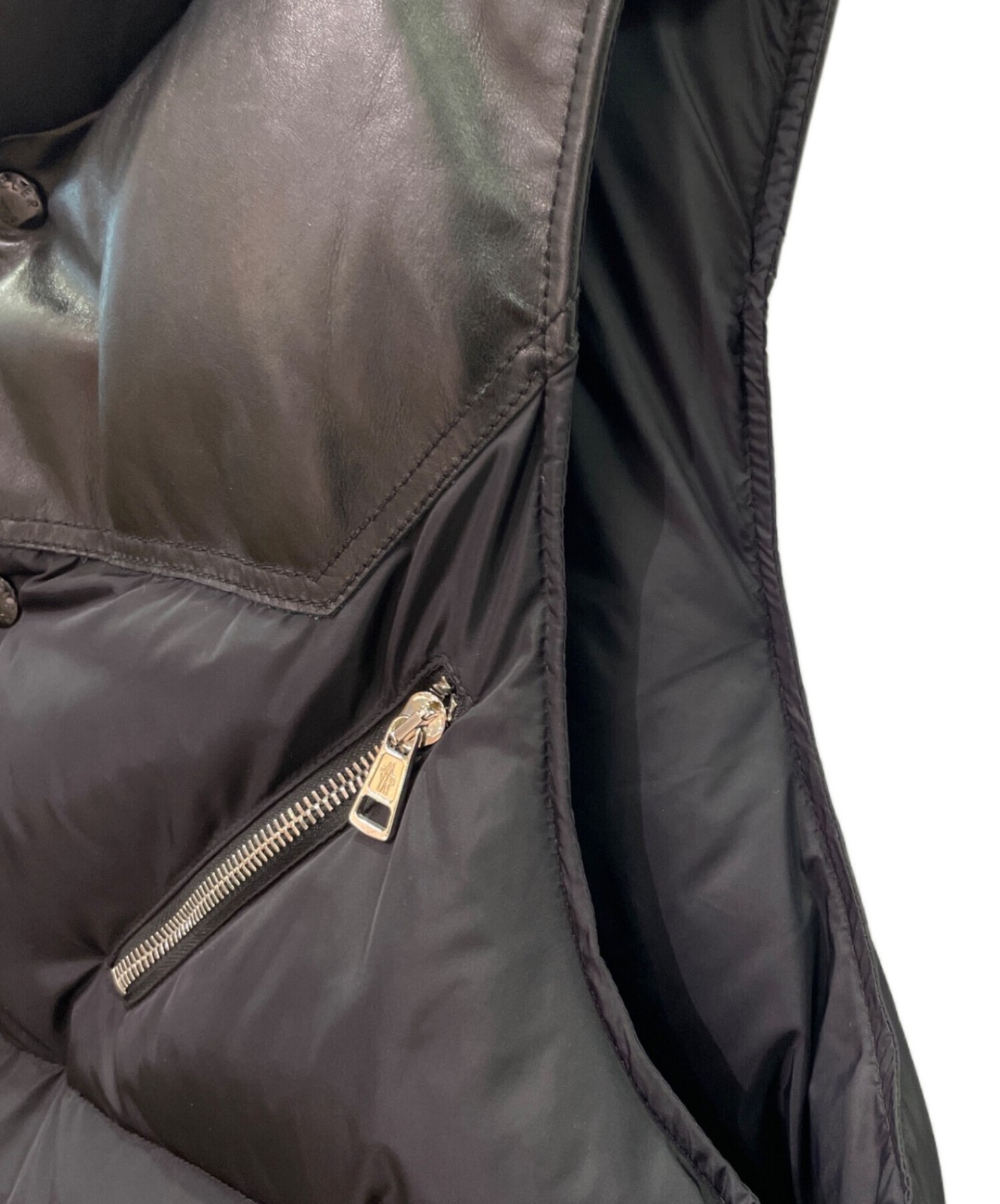 MONCLER/AVORD GILET/Avord Gilet Black Size: 3 thumbnail 4