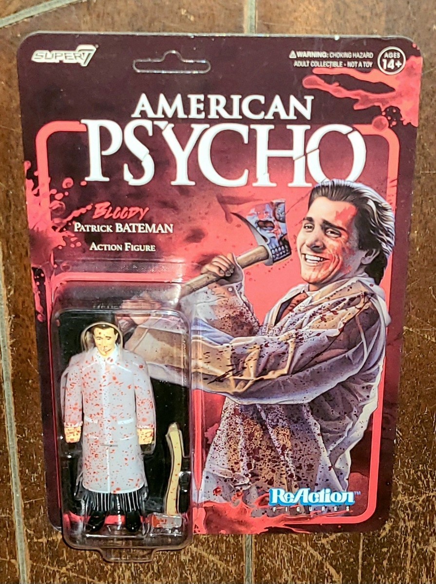 Super7 American Psycho: (2024) BLOODY PATRICK BATEMAN 3.75