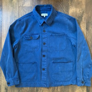 French Blue Work Jacket | eBay