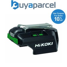 Image of HiKOKI UC18DAJ4Z 14.4v 18v Battery Charger + Smart Device USB Charger Power Port