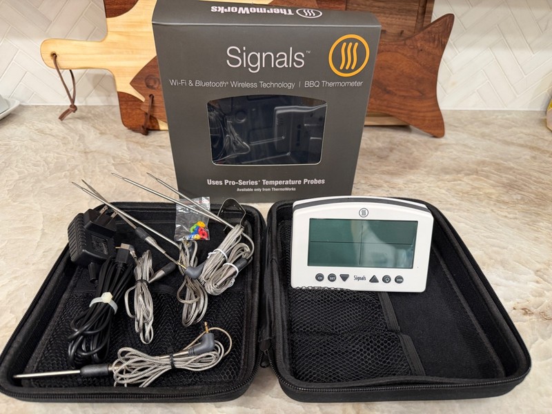 ThermoWorks Signals Wireless BBQ Thermometer - Includes Storage Case