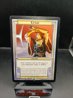 #ad Magic Oversized Vanguard Cards 1997 Mtg Ertai $2.00