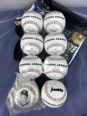 8 Franklin official league baseballs 1538 Synthetic 6 New 1 Opened 1 signed