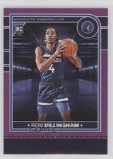 2024-25 Panini NBA Hoops Rookies Purple Rob Dillingham #238 5w5