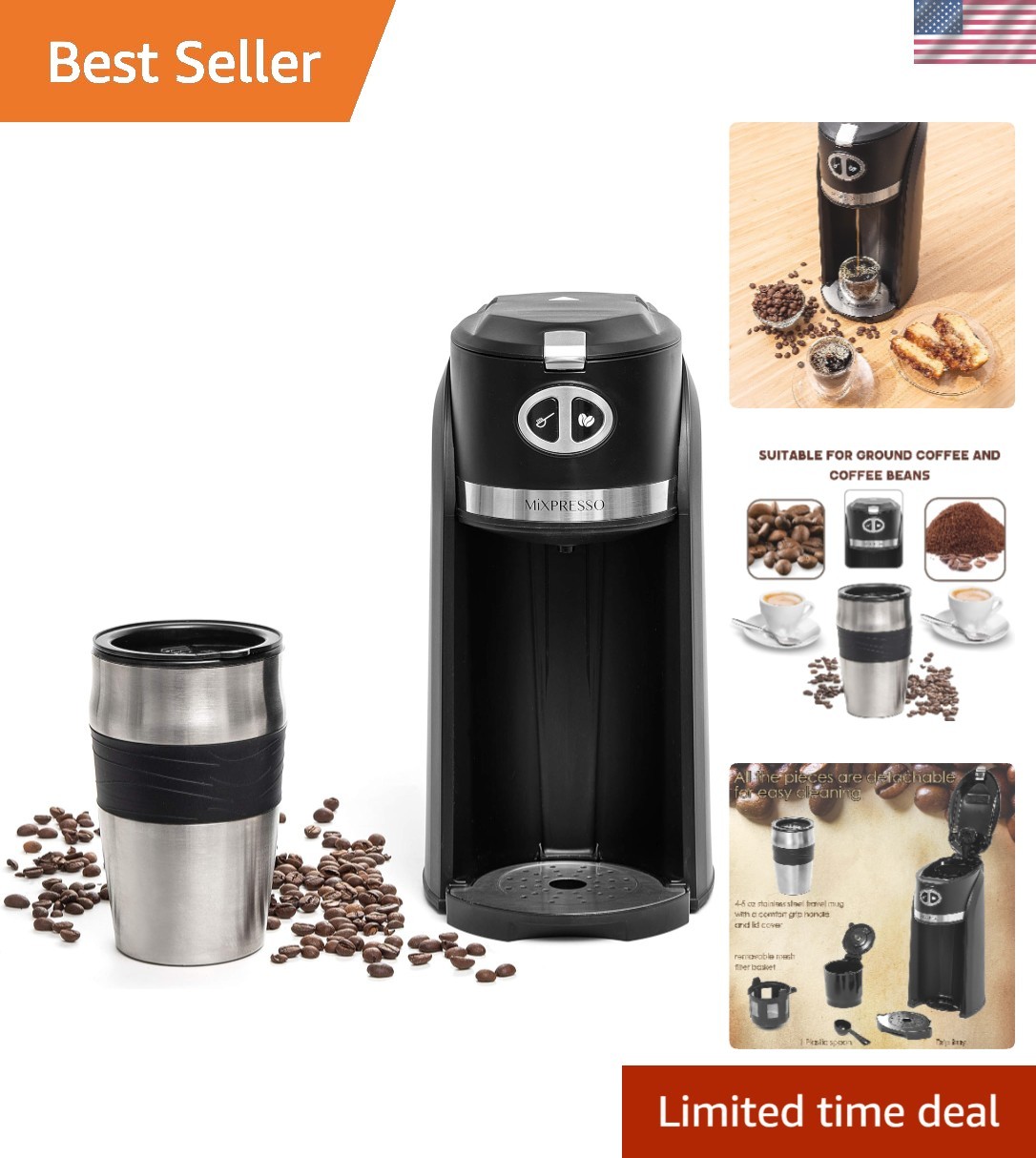 With Grinder - Perfect Travel Companion