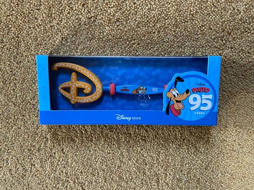 BNIB New Disney Store Opening Ceremony Key Collectible - Pluto 95th Anniversary
