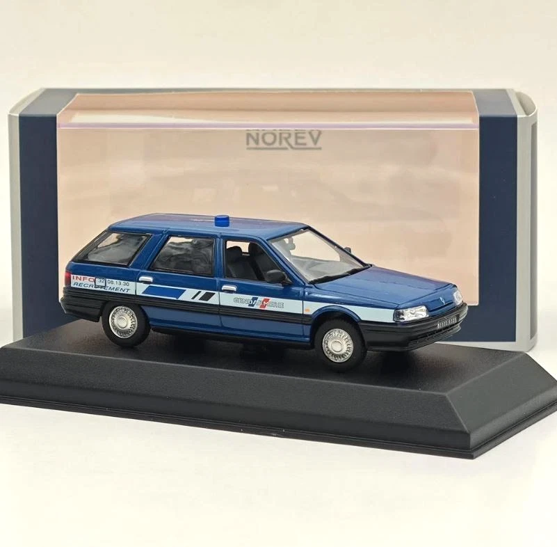 FRANCE GENDARMERIE RECRUITMENT INFO RENAULT 21 NEVADA 1:43 NOREV DIECAST MODEL - Image 2 of 4