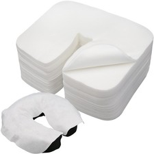 500 Disposable Face Cradle Covers - Medical-Grade, Ultra Soft, Non-Stick Massage