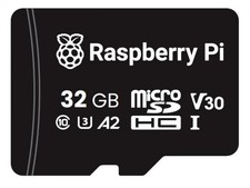 Raspberry Pi microSDHC Speicherkarte, A2, Class 10, U3, 32GB