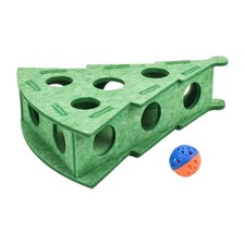 Interactive Cat Toy Puzzle Toys for Indoor Cats Felt Maze Box Kittern Toys