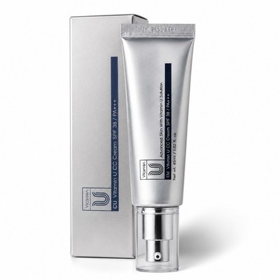 CUSKIN CU:Vitamin U CC Cream SPF38 Makeup Base 45ml K-Beauty Free Shipping
