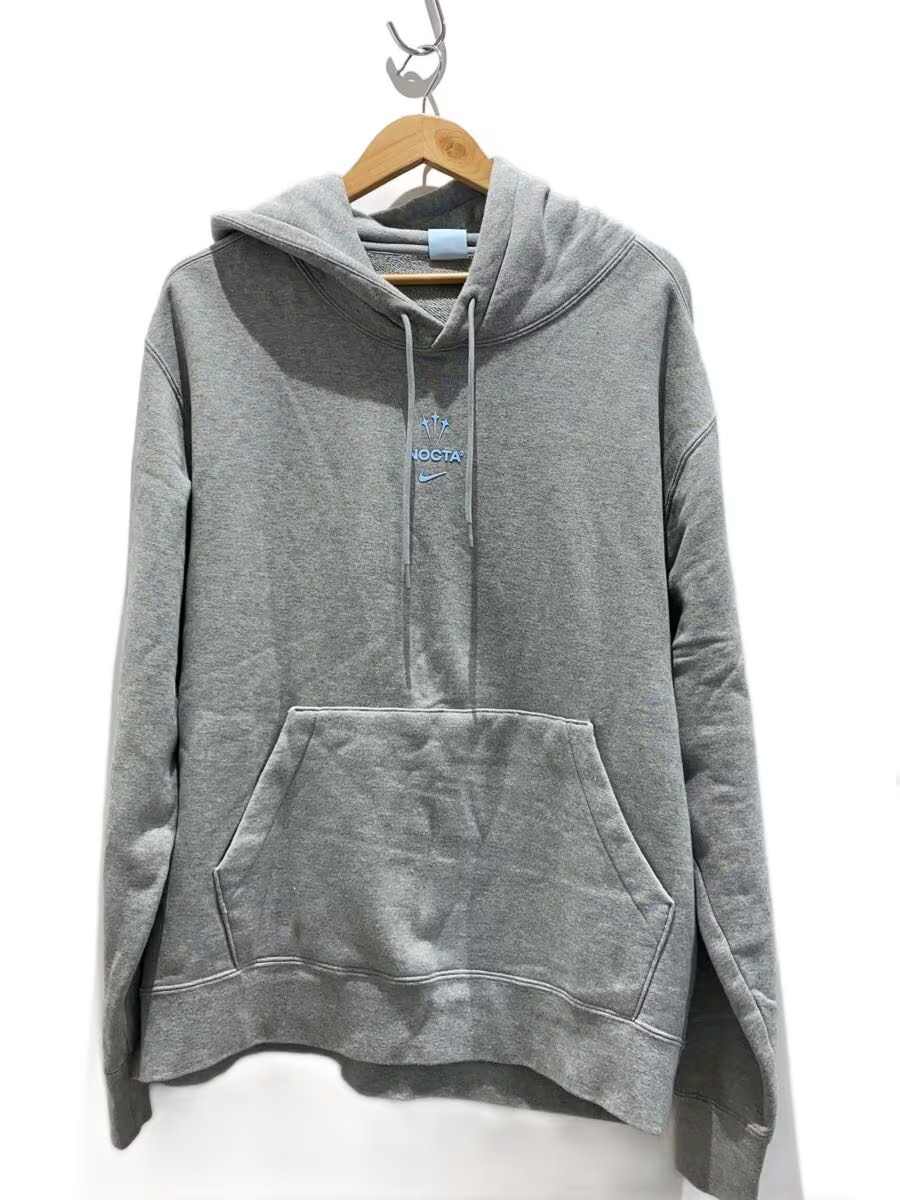 NIKE x NOCTA Hoodie, XL, Cotton, Gray, DX2873-063