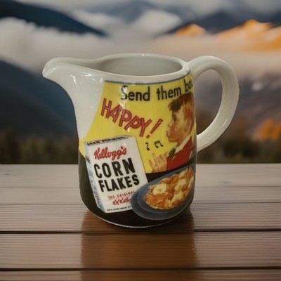 Kellogg's Corn Flakes Vintage Collection Milk Jug Mug Collectable
