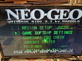 Neo Geo MVS Consolized MV1C Arcade W/ BIOS 3.3 