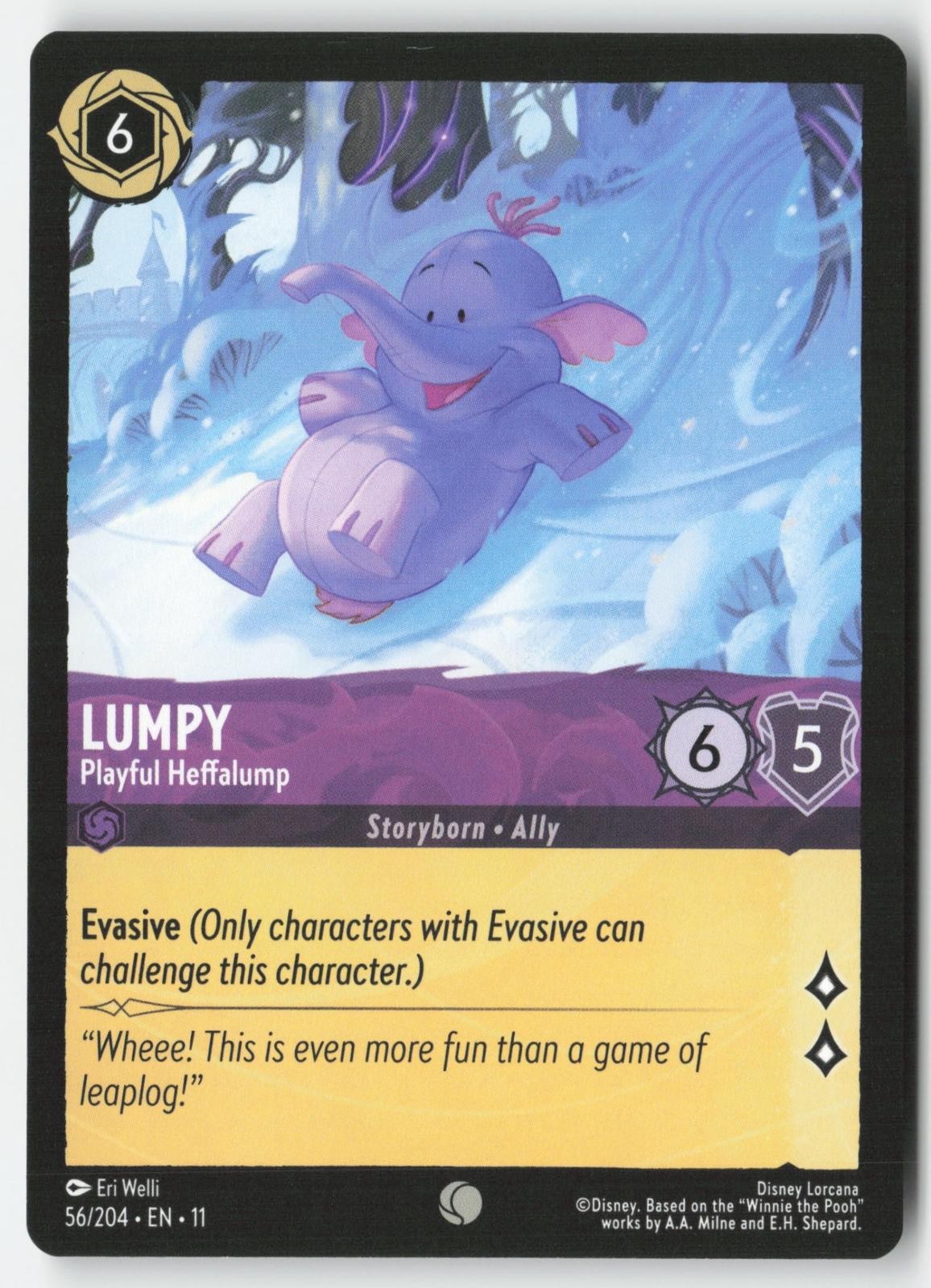 Lumpy Lorcana Winterspell #56/204 Common