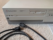 Packard Bell Legend 70CD, Pentium CPU, 40MB RAM, no HDD or OS, sold AS IS. Read.