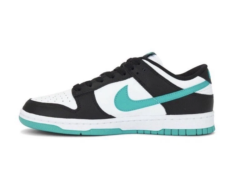 Nike Dunk Low Retro Blanco Polvoriento Cactus Azul Verde Negro DV0833-109 Para hombres Talla 9.5 Foto 4 de 4