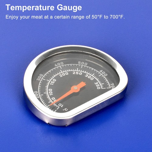 Cappa Rigida con Misuratore di Temperatura per Blackstone 22 Pollici Tavolo Griglia... - Foto 5 di 8