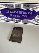 JENSEN INTERCEPTOR MK3 & CONVERTIBLE ORIGINAL  HANDBOOK