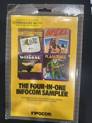 INFOCOM The Four-In-One Sampler (Commodore 64)