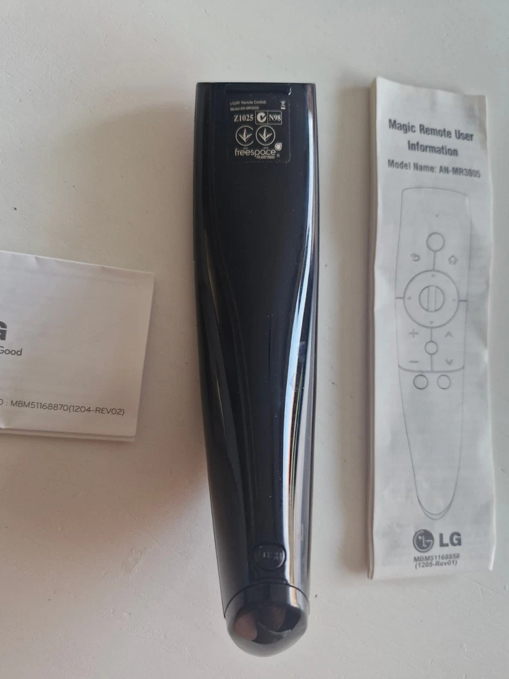 Télécommande LG Magic Remote AN-MR3005 d'origine + Notices - comme neuve - Photo 2/3