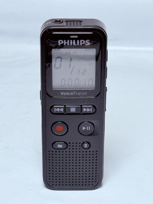 Philips DVT1160 VoiceTracer Audio Recorder Tested - Tested And Working