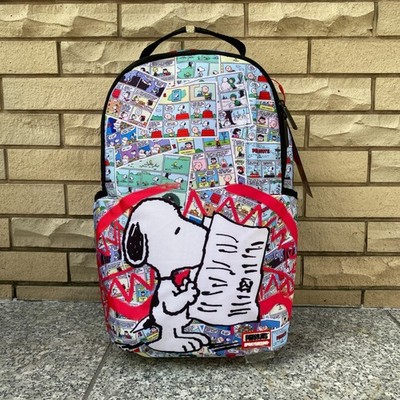 Limited Edition Sprayground x Peanuts Snoopy All-Over Print Rucksack