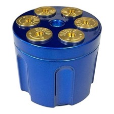 Indigo Blue Gun Cylinder Style Shift Knob For 910 Speed Eaton Fuller