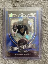 2021 Panini Prizm Draft Picks Rondale Moore RC Blue Ice Crusade /99 #171